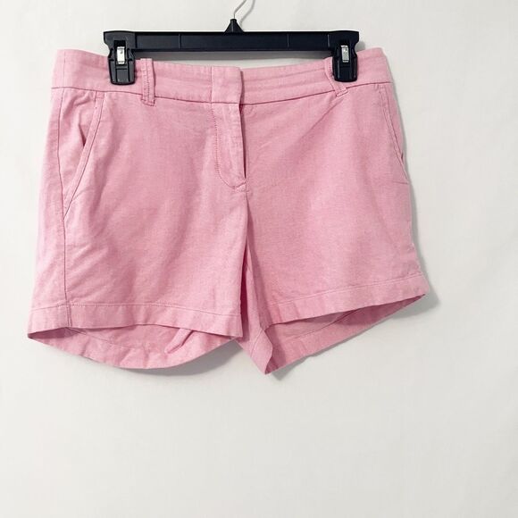🟢J. Crew Factory Pink City Fit Shorts Size 4 - Picture 2 of 6